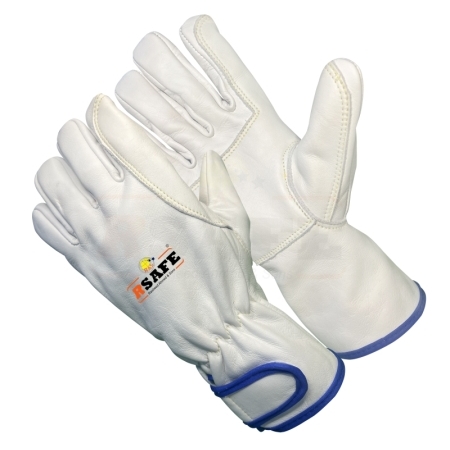 Full Grain Cowhide, Extra Long, Reinforced index finger, All-round work Gloves