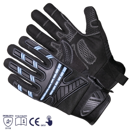 High Dexterity, Impact Mechanics, Touchscreen Work Gloves